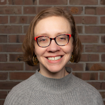 Leah Falk headshot. Photo credit: Mark Garvin.