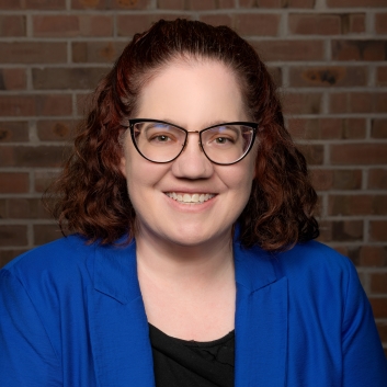 Rebecca Goering headshot. Photo credit: Mark Garvin.