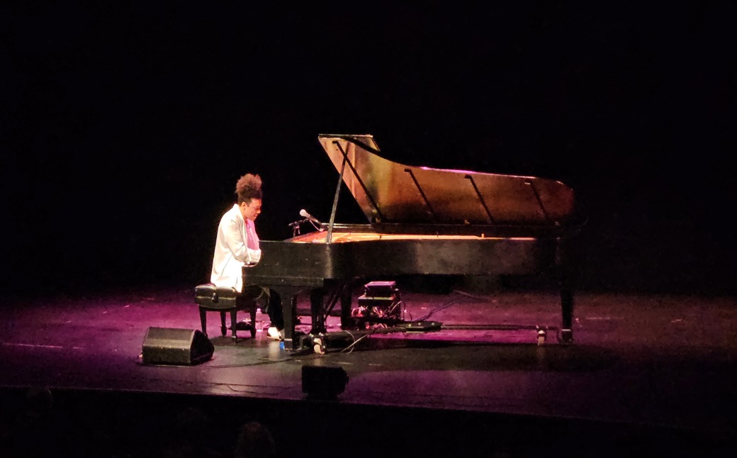 Jorge Luis Pacheco at his Penn Live Arts performance.