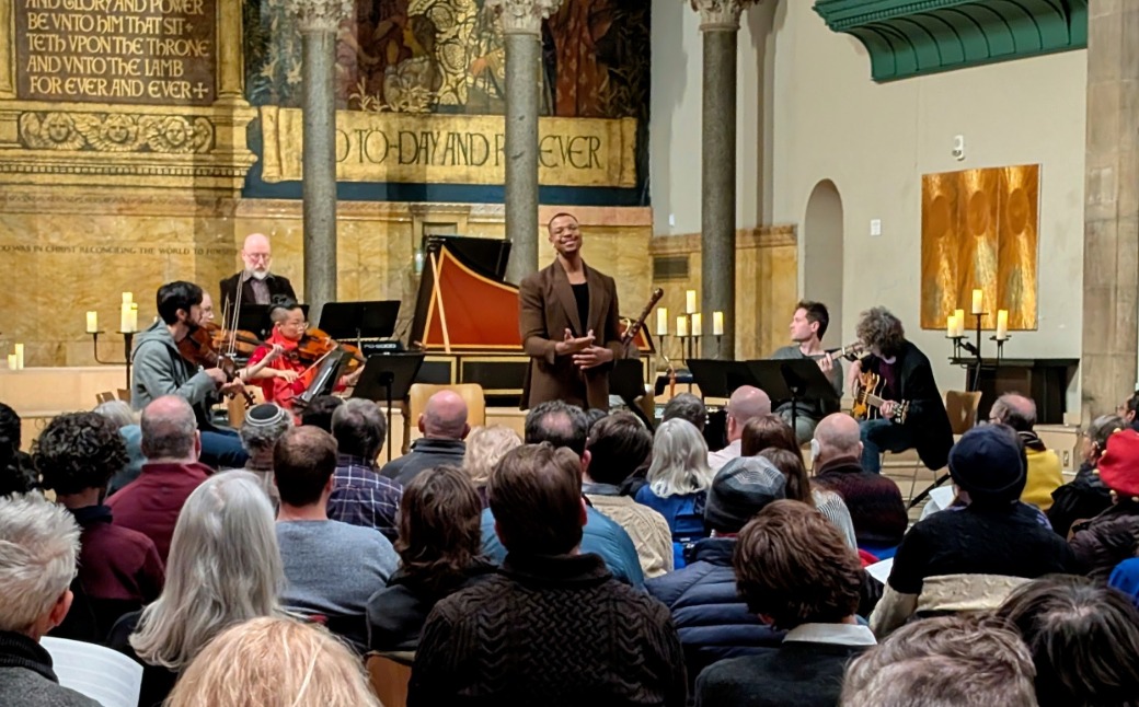 Ruckus and Davóne Tines at the Philadelphia Episcopal Cathedral