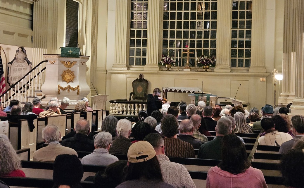Johnny Gandelsman at Christ Church