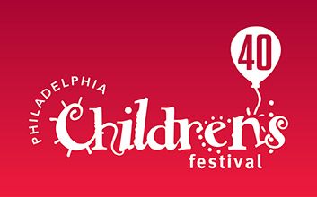 Philadelphia Children's Festival 40 logo graphic