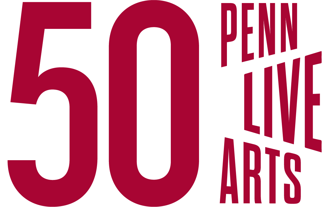 Penn Live Arts 50 logo