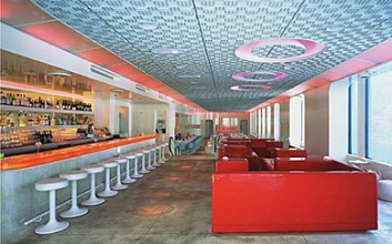 Interior of Pod Restaurant