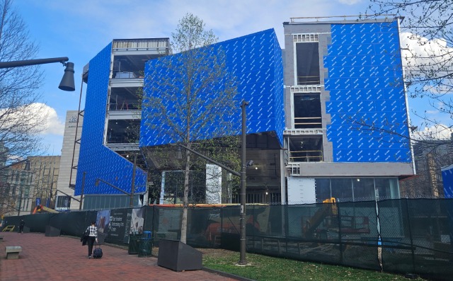 Platt Center construction progress image, Apr 2026, exterior