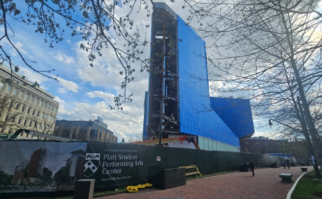 Platt Center construction progress image, Apr 2026, exterior