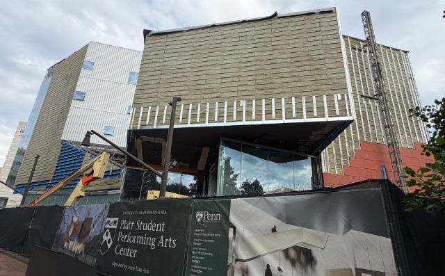 Platt Center construction progress image, Aug 2026, exterior