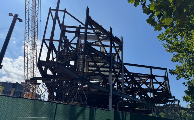 Platt Center construction progress image, Sep 2025, exterior